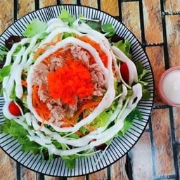 สลัดทูน่า-ไข่กุ้ง