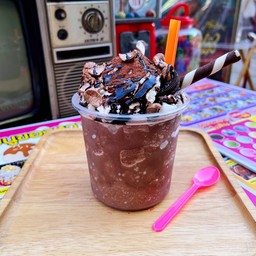 ปังเย็นโกโก้โอรีโอภูเขาไฟ