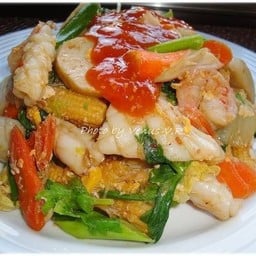 สุกี้แห้ง