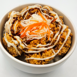 ข้าวหน้าไก่คาราเกะ