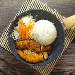 ข้าวไก่กรอบ