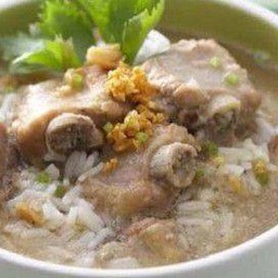 ข้าวต้มซี่โครงหมู ( พิเศษ )