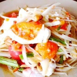 ตำไทไข่เค็ม