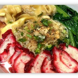 บะหมี่เกี๊ยวหมูแดง