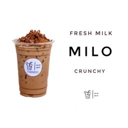 นมสดไมโลครั้นชี่ l Fresh milk Milo Crunchy