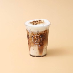 Iced Creme Brulee Coffee Latte