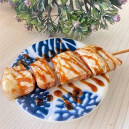 ท้องปลาย่างเสียบไม้