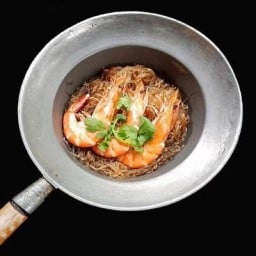 กุ้งอบวุ้นเส้น อบเพลิน เตาปูน ข้างโลตัส