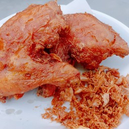 น่องไก่ติดสะโพก ทอด