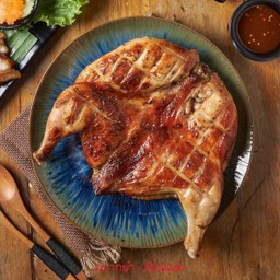 ไก่ย่างอีสานแซ่บ (เต็มตัว)
