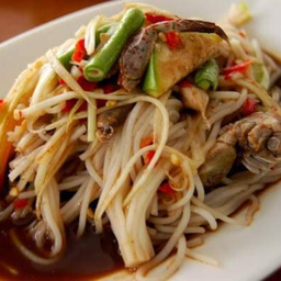 ตำซั่วปูปลาร้า