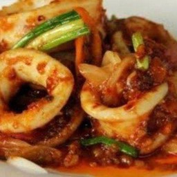 ผัดพริกเผาราดข้าว