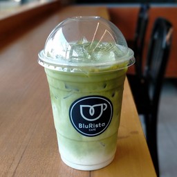 Iced Japanese Matcha Latte