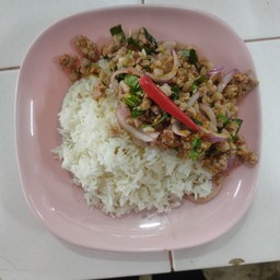 ข้าวลาบหมู