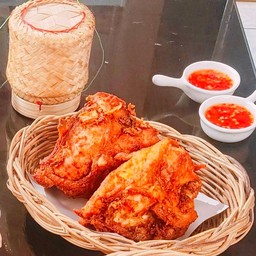 อกไก่ทอดชิ้นใหญ่