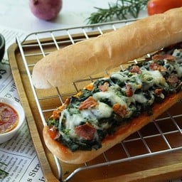 Spinach, Bacon & Mozzarella