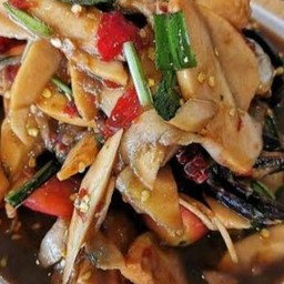 ตำปูปลาร้ากระท้อน