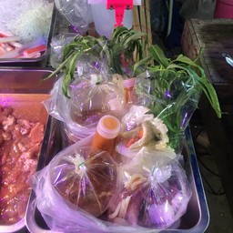 โรตีสายไหม&น้ำตาลสด