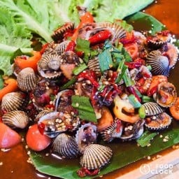 ตำปลาร้าหอยแครง