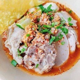 ก๋วยเตี๋ยวหมูต้มยำมะนาวสด
