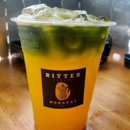 น้ำส้ม+ชาเขียว