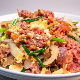 แหนมผัดไข่(กับข้าว)