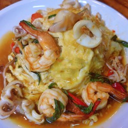 ทองปาล์มก๋วยเตี๋ยวต้มยำน้ำข้น -