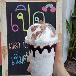ดับเบิ้ลโอริโอ้วิปครีม+ไข่มุก