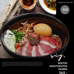 Sr2 Sentsu Wagyukotsu Ramen เส้นสึวากิวคตสึ