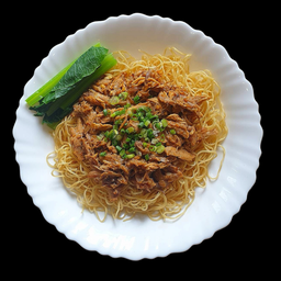 S6 บะหมี่ลาบหมู (สไตล์ฮ่องกง) Chilli pulled pork noodles