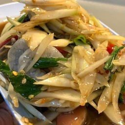 ตำกุ้งสด