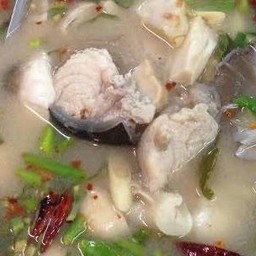 ต้มยำเนื้อปลาดอรี่น้ำใส
