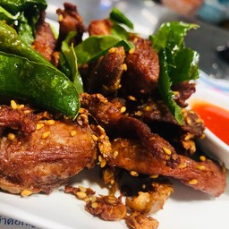 เนื้อแแดดเดียวทอด