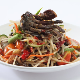 ตำปู-ปลาร้า (Tum Pu-Plara)