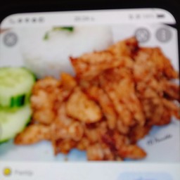 ข้าวไก่กระเทียม