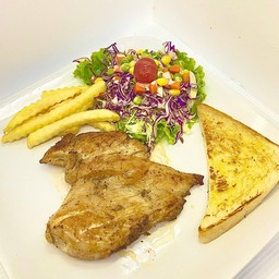 สเต็กอกไก่ นุ่มๆ