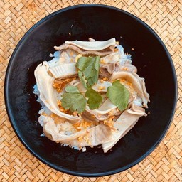 ข้าวต้มแห้ง กระเพาะหมู
