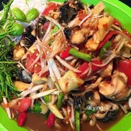 ตำป่าใส่หัวหอย