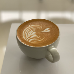 Caffe Latte - คอฟฟี่ลาเต้ร้อน (Hot)