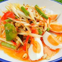 ตำไทยไข่เค็ม