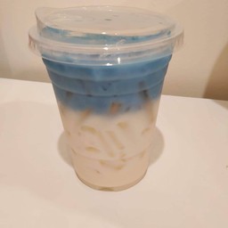 นมสดอัญชัน