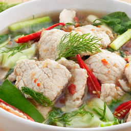 ต้มแซ่บหมู (Pork Tom Sab)