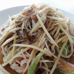 ตำซั่วปู-ปลาร้า (Tum Suea Pu-Plara)