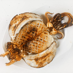 หมึกหอมย่างขนาดตัวละ 9 ขีด