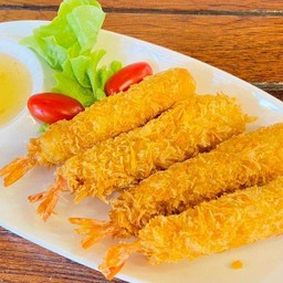 กุ้งชุบเกล็ดขนมปัง