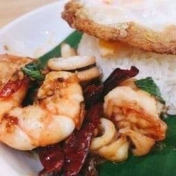 ข้าวกะเพราป่า ( ทะเล )