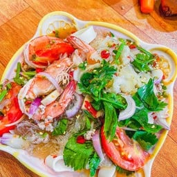 ยำวุ้นเส้นทะเล