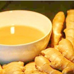 น้ำขิงสด hot ginger tea
