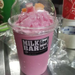 นมชมพูปั่น