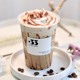 Caramel Macchiato - คาราเมลมัคคิอาโต้ปั่น (Frappe)